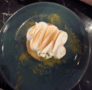Lemon meringue pie - perfect at Velada in Barcelona