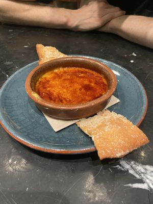 Creme Brûlée  at Velada in Barcelona