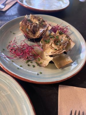 Artichoke Flower  at Velada in Barcelona