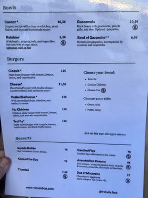   at Velada in Barcelona