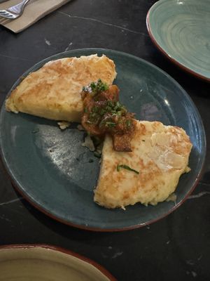 Tortilla at Velada in Barcelona