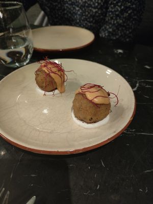 Croquetas at Velada in Barcelona