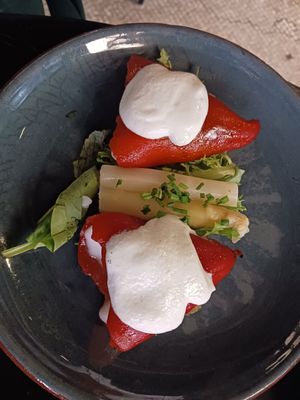 Pimientos at Velada in Barcelona