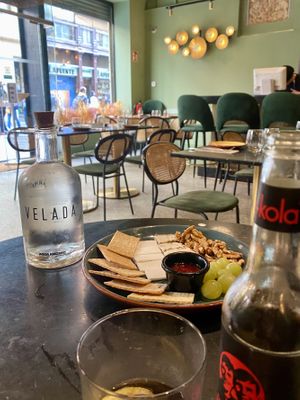 Cheese platter   at Velada in Barcelona