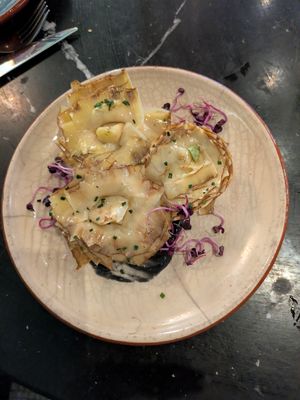 Artichoke flower at Velada in Barcelona