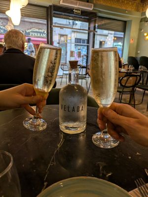 Cava ♥️ at Velada in Barcelona