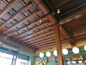 Stunning ceiling at Velada in Barcelona