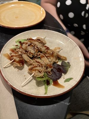 Skewers  at Velada in Barcelona