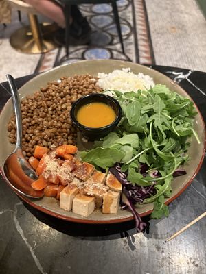 Rainbow salad  at Velada in Barcelona