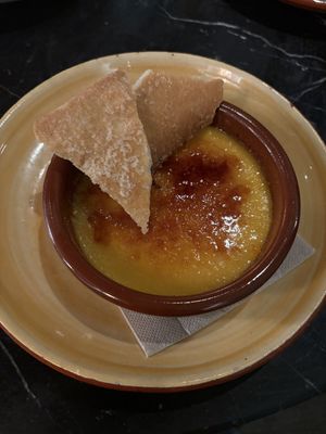 Crema catalana  at Velada in Barcelona