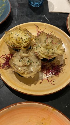 Artichoke  at Velada in Barcelona