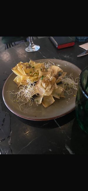 Artichoke flowers   at Velada in Barcelona