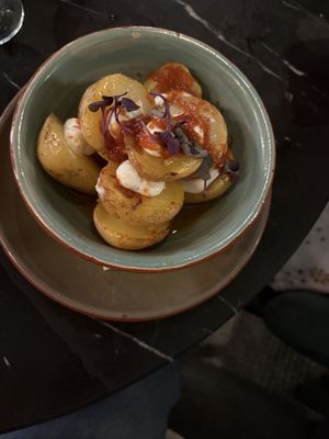 House bravas  at Velada in Barcelona