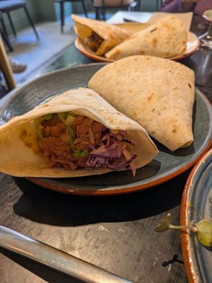 Pulled pork tacos 4/5 at Velada in Barcelona