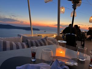   at Five Senses in Santorini