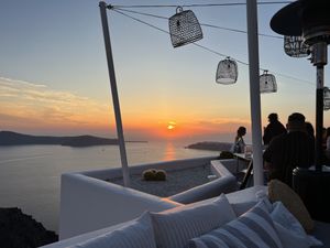   at Five Senses in Santorini