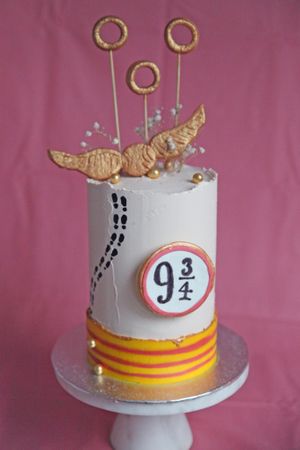 Harry Potter themed cake at Sweets & Treats Bakery in Waddinxveen