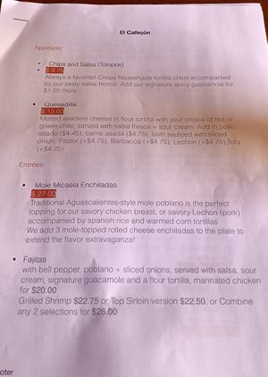  at El Callejon in Santa Fe