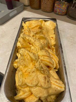 Mango sorbet  at Minted Ice Cream in Glasgow