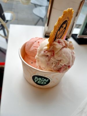  at Minted Ice Cream in Glasgow