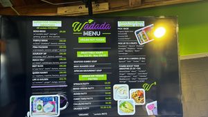 menu  at Wadada Healthy Market & Juice Bar  in Atlanta