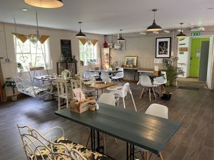 Upstairs  at The Tile Press Cafe in Telford