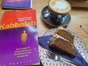 Cake is divine! at The Tile Press Cafe in Telford