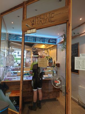 Inside at Vitrine Imbiss in Innsbruck