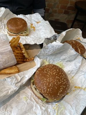 Burgers  at Soy Boys in Toronto