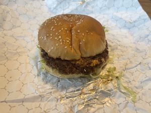 Cheese burger  at Soy Boys in Toronto