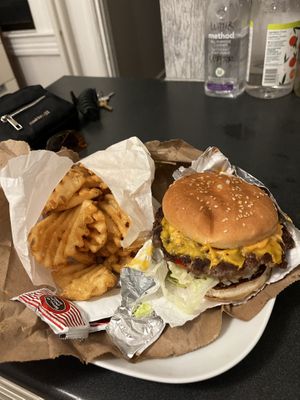 late night burg  at Soy Boys in Toronto
