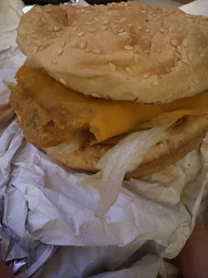 Chicken sandwich   at Soy Boys in Toronto