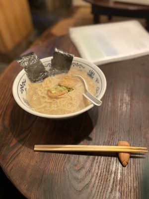 Recommend ramen  at Yakuzenshokudo Chabuzen in Tokyo