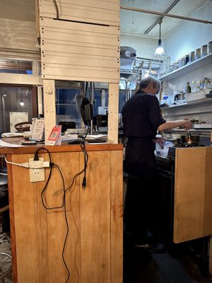 Chef’s Kitchenette   at Yakuzenshokudo Chabuzen in Tokyo