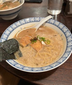 Dragon Ramen  at Yakuzenshokudo Chabuzen in Tokyo