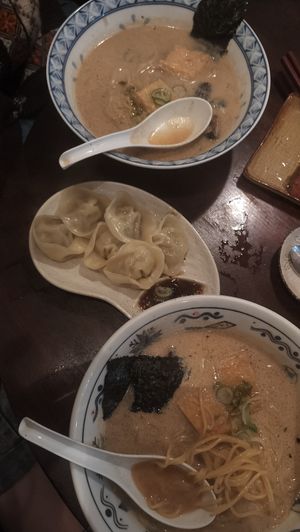 Spread at Yakuzenshokudo Chabuzen in Tokyo