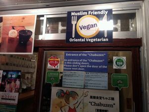 this dude is rad at Yakuzenshokudo Chabuzen in Tokyo