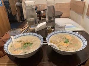 Ramen! at Yakuzenshokudo Chabuzen in Tokyo