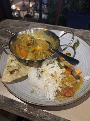 Vegan curry  at Wae Molas Cafe in 