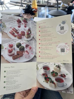Spring 2024 Vegan Afternoon Tea  at Lounge & Dining G in Tokyo