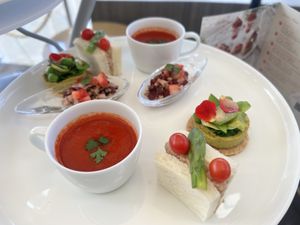 Spring 2024 Vegan Afternoon Tea  at Lounge & Dining G in Tokyo