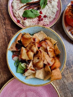 Fatoush at Pomegranate  in Edinburgh