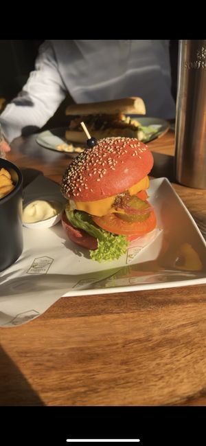 Vegan redefine burger  at In De Kazerne in Nijmegen
