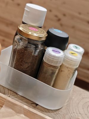 Free delicious toppings! at Soy Stories in Fukuoka