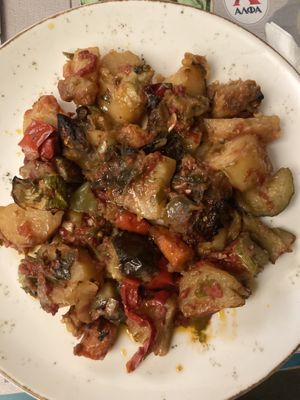 Sofagada   at Aeoli Restaurant in Paros