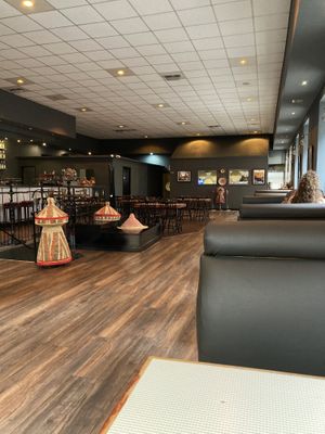 Not what you'd expect from the outside   at Mosob in Glasgow