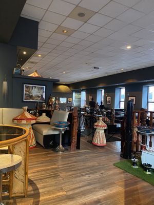 Decor  at Mosob in Glasgow