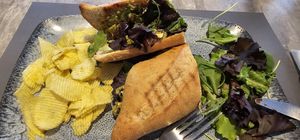 Avocado sandwich,  7,5 euros at Pure in Corfu