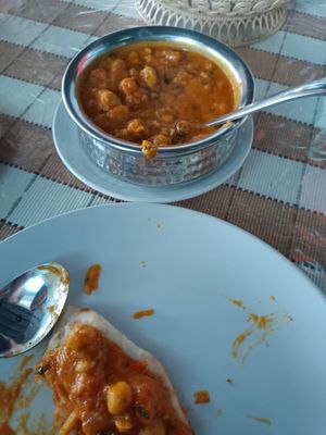 Chana masala  at Grill of India in Chiang Mai