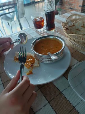 Tarka daal  at Grill of India in Chiang Mai